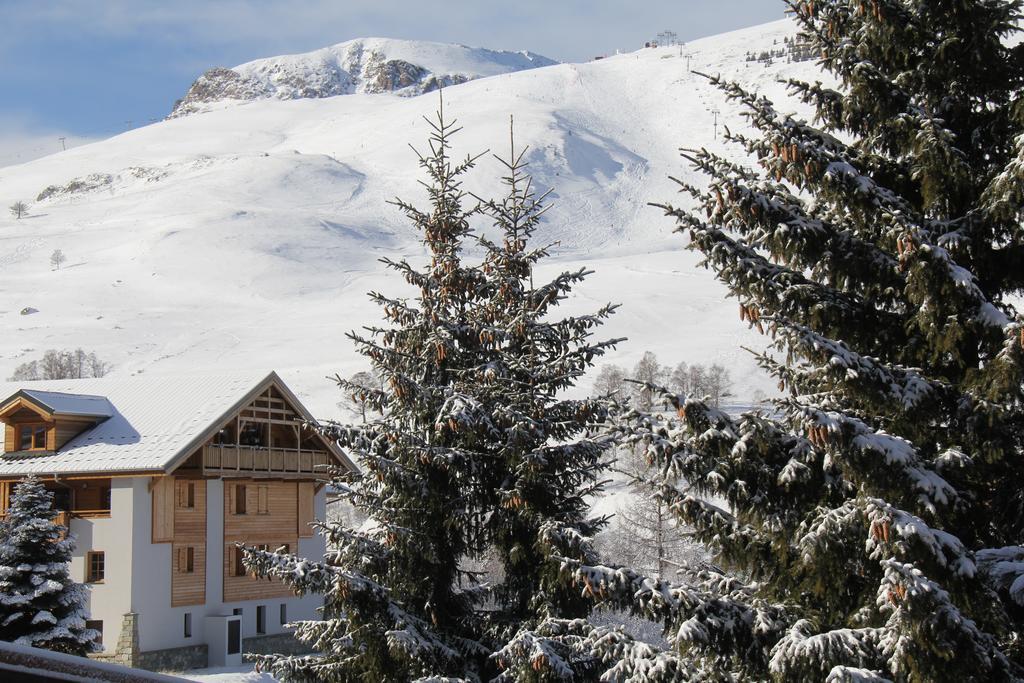 Residence : Le Crystal Chalet Les Deux Alpes Exterior foto